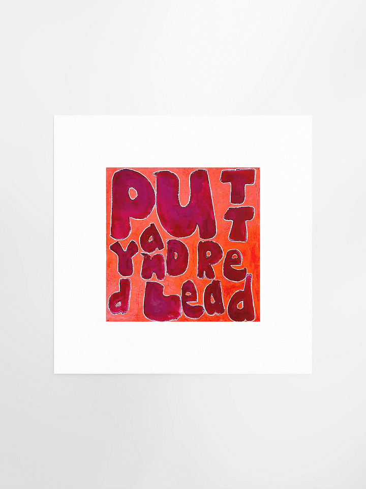 Putty and Red Lead Print product image (2)