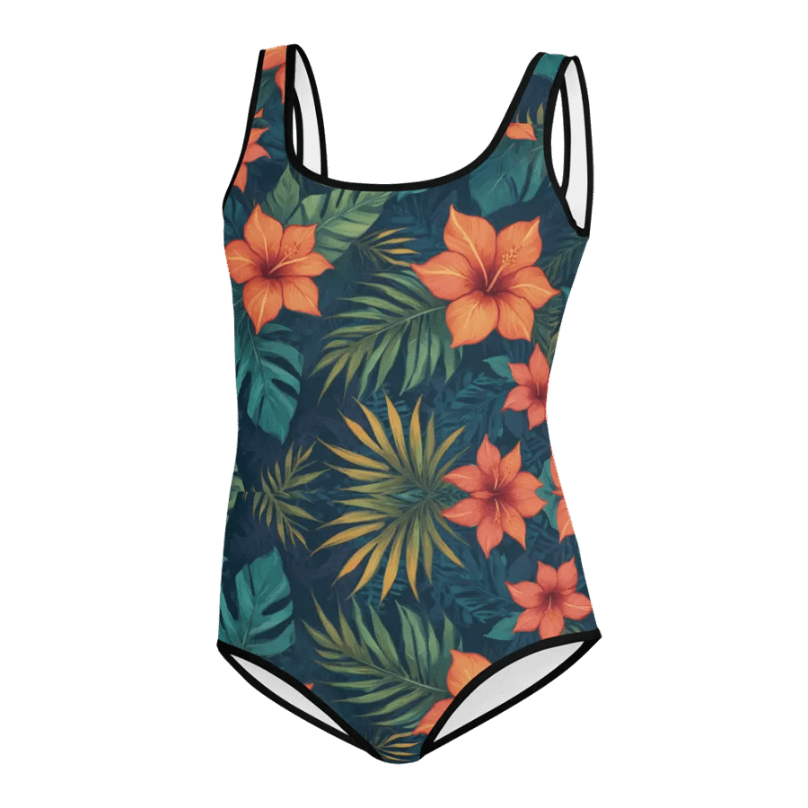 Exotic Bloom Youth Swimsuit product image (12)