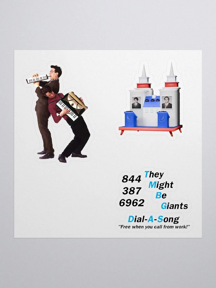 TMBG Sticker Pack product image (1)