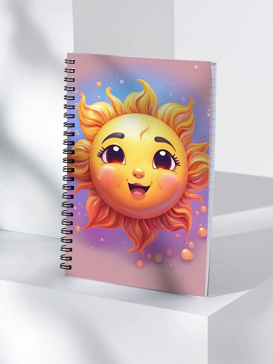 Cute Sun Notebook product image (4)