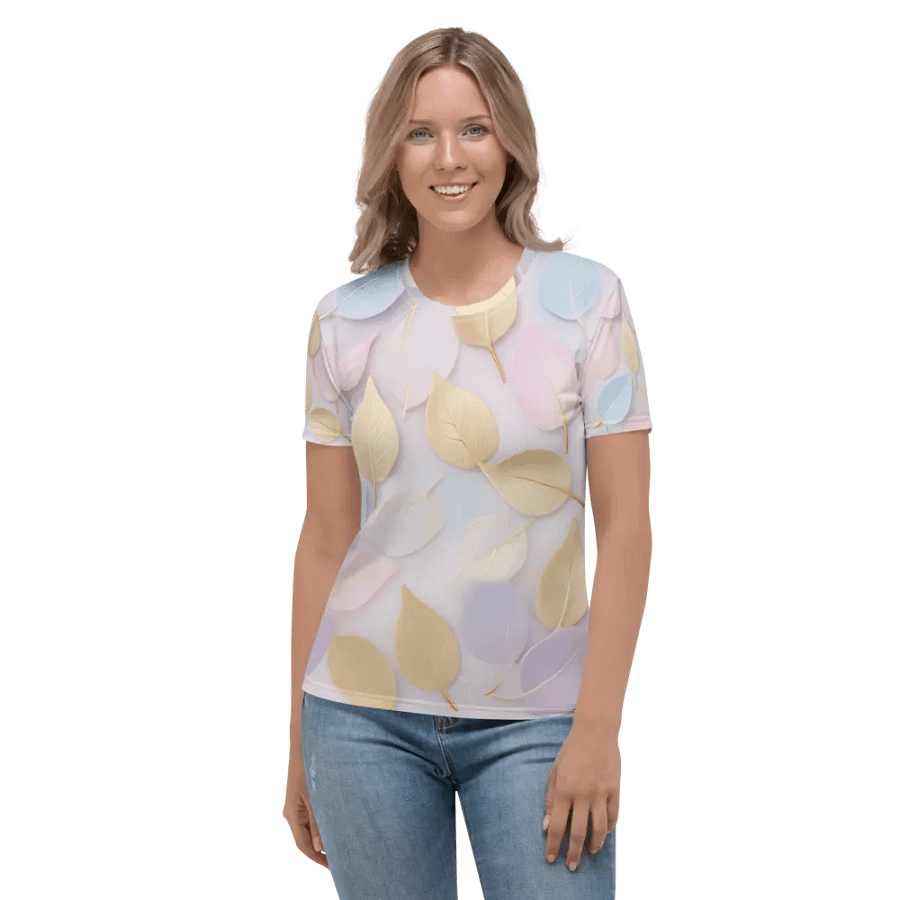 Pastel Paradise Women's All-Over Print T-Shirt product image (2)