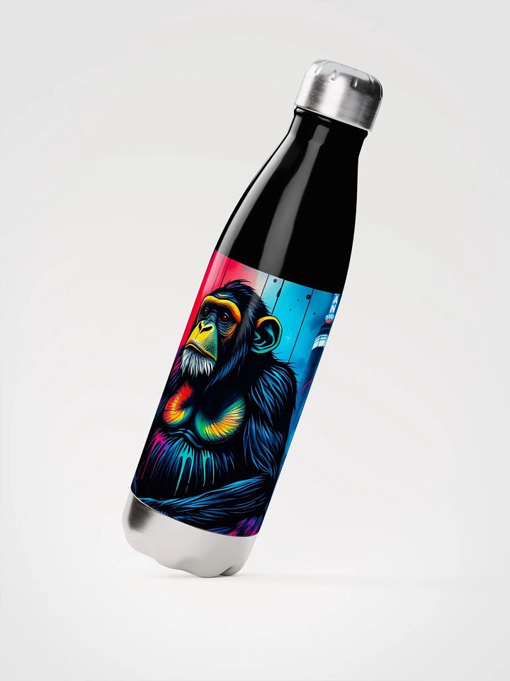 Neon Chimpanzee Stainless Steel Water Bottle product image (2)