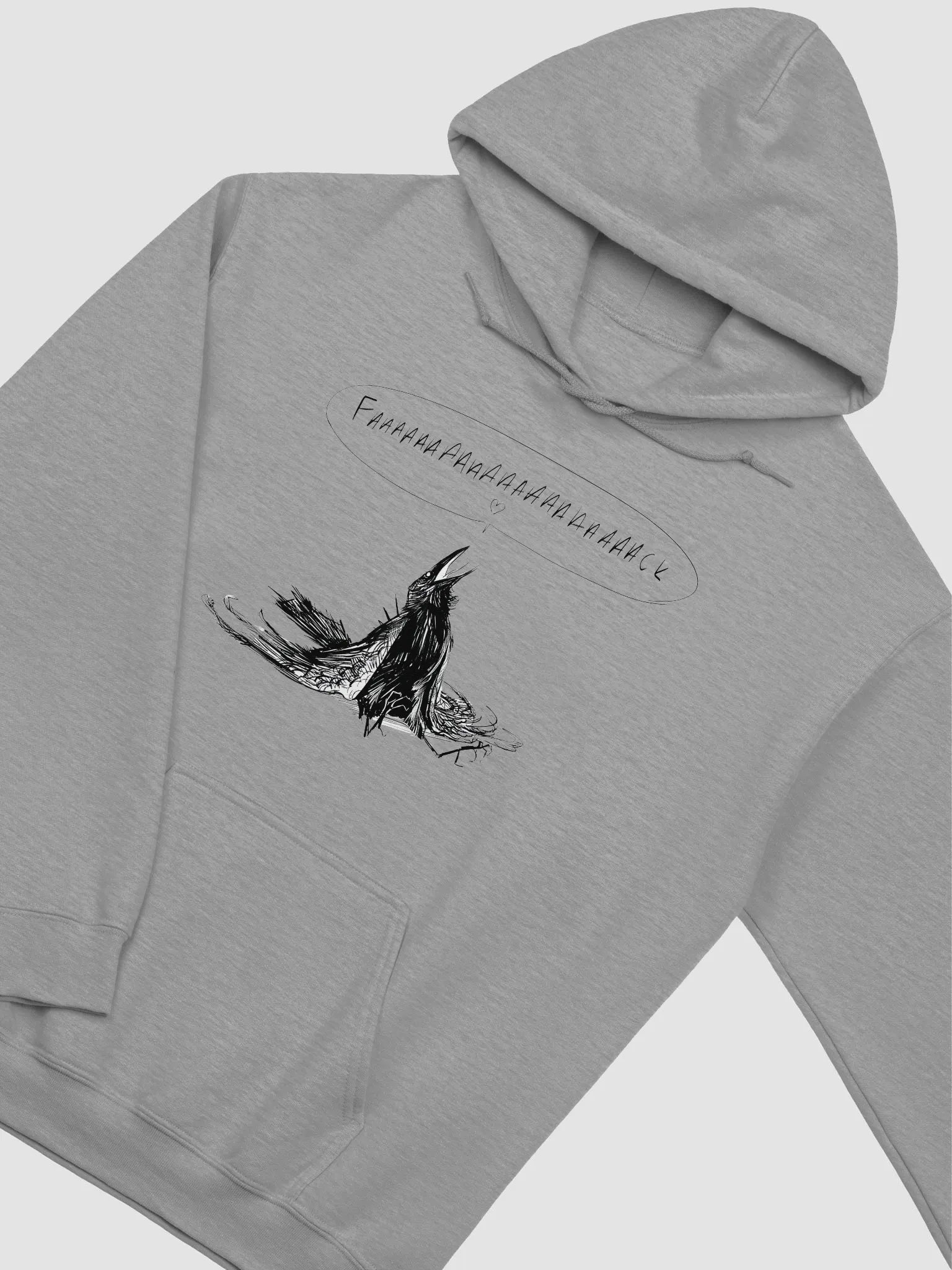 Raven Screaming Unisex Classic Hoodie product image (19)