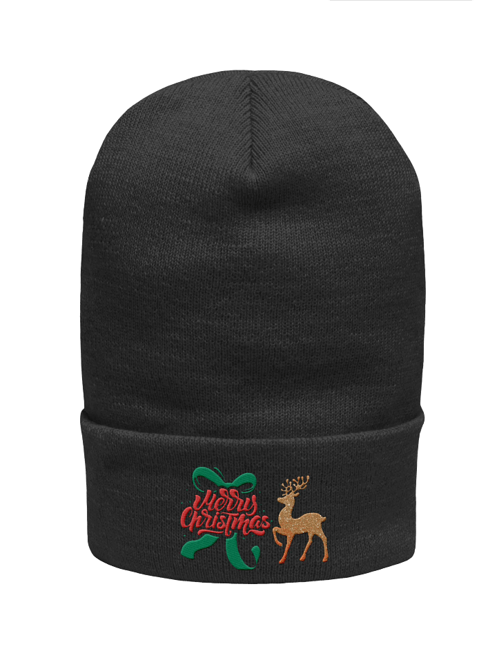 Merry Christmas Reindeer Beanie product image (8)