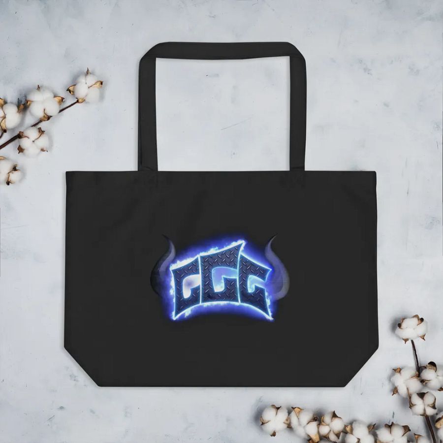 GGG Fire Logo Cotton Tote product image (3)
