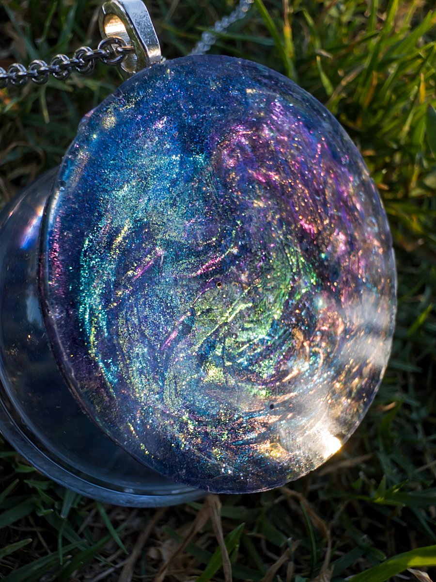 Philosopher’s Stone Holographic Necklace product image (2)