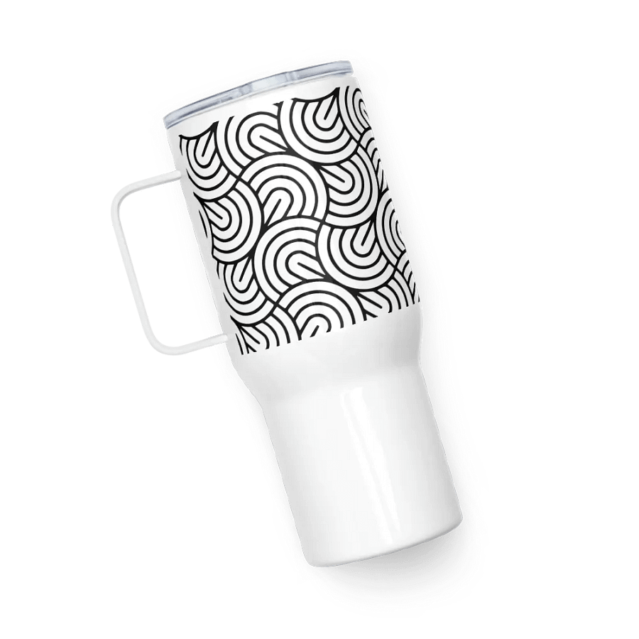 Monochrome Maze 25oz Travel Mug product image (12)