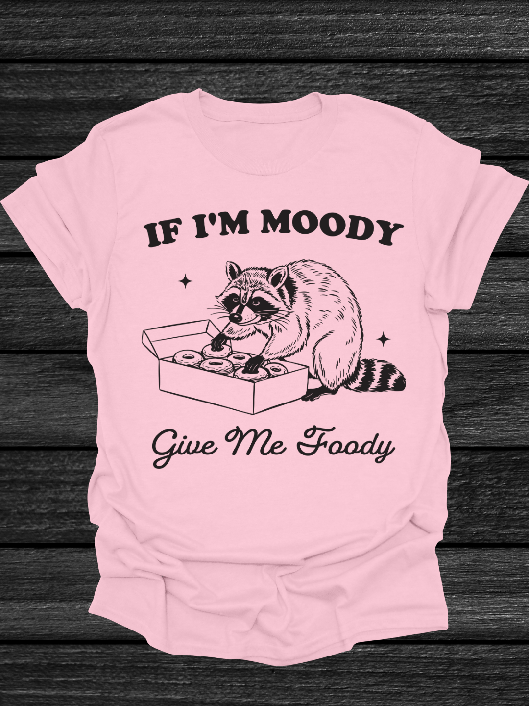 Moody Raccoon T-Shirt product image (1)