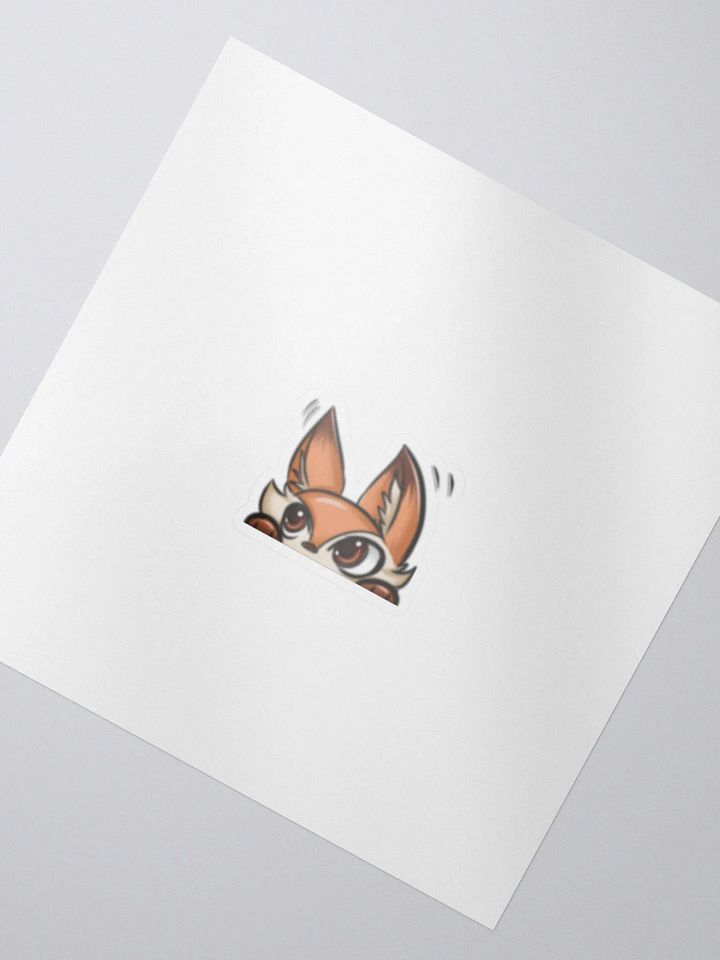 Foxxy Lurk Emote Sticker 1.5