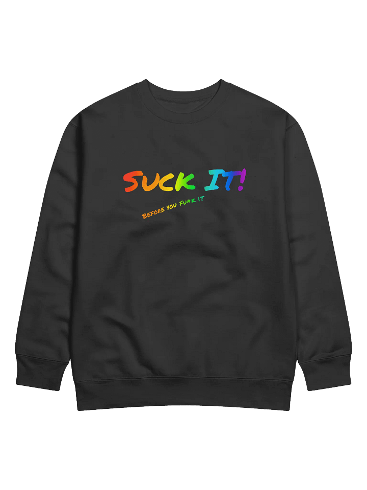 Special Damion T’s Collection — Suck It Crewneck Sweatshirt: Pride Edition 2025 product image (1)