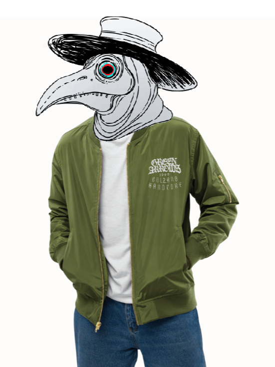 Green Arrows bomber product image (1)