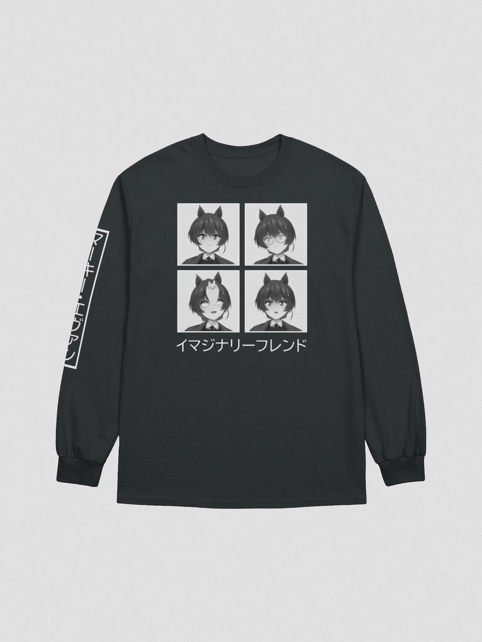 IMAGINARY J-Series Sweatshirt BLACK/NAVY product image (1)
