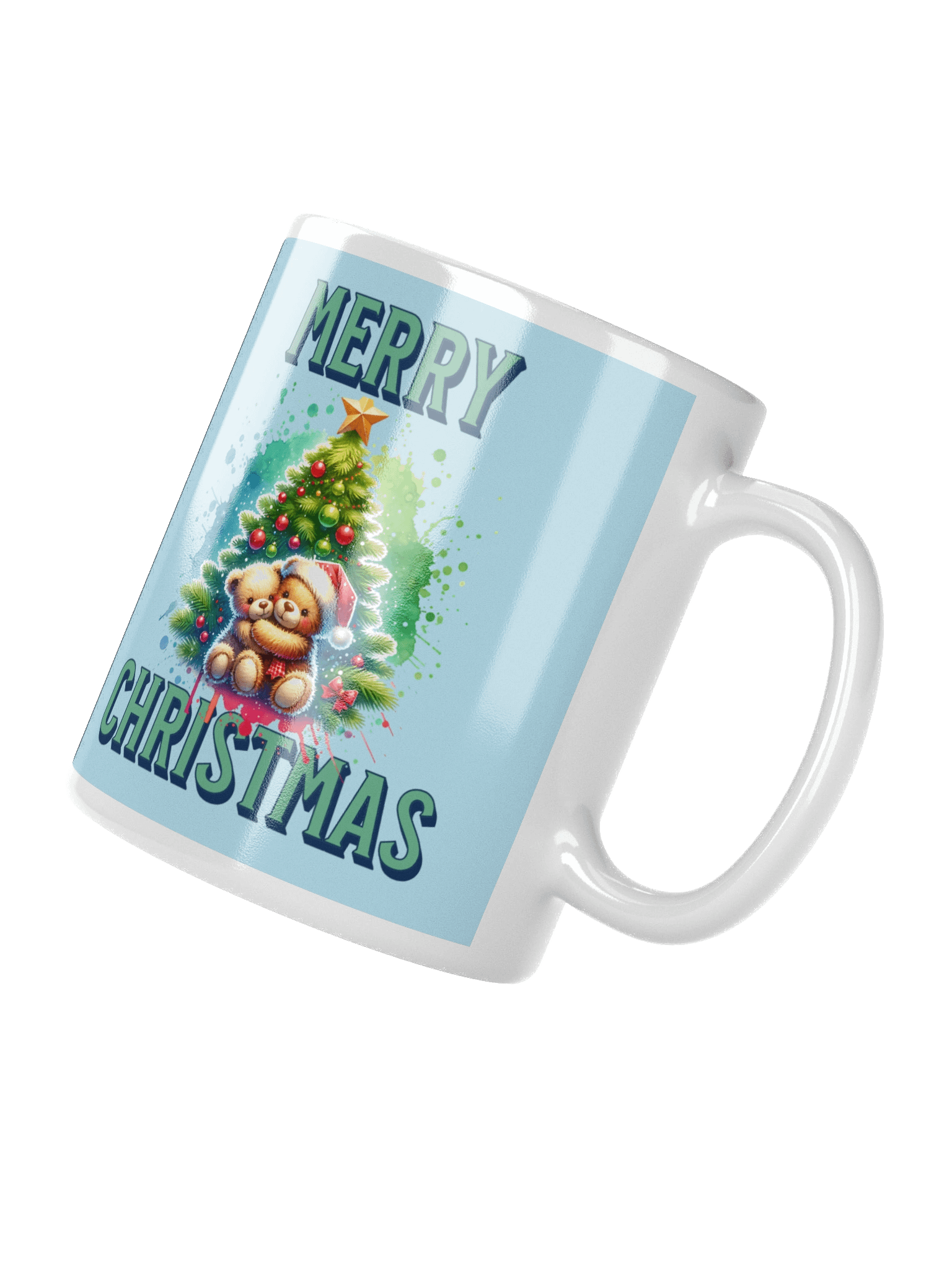Merry Christmas Teddy Bear Mug product image (5)
