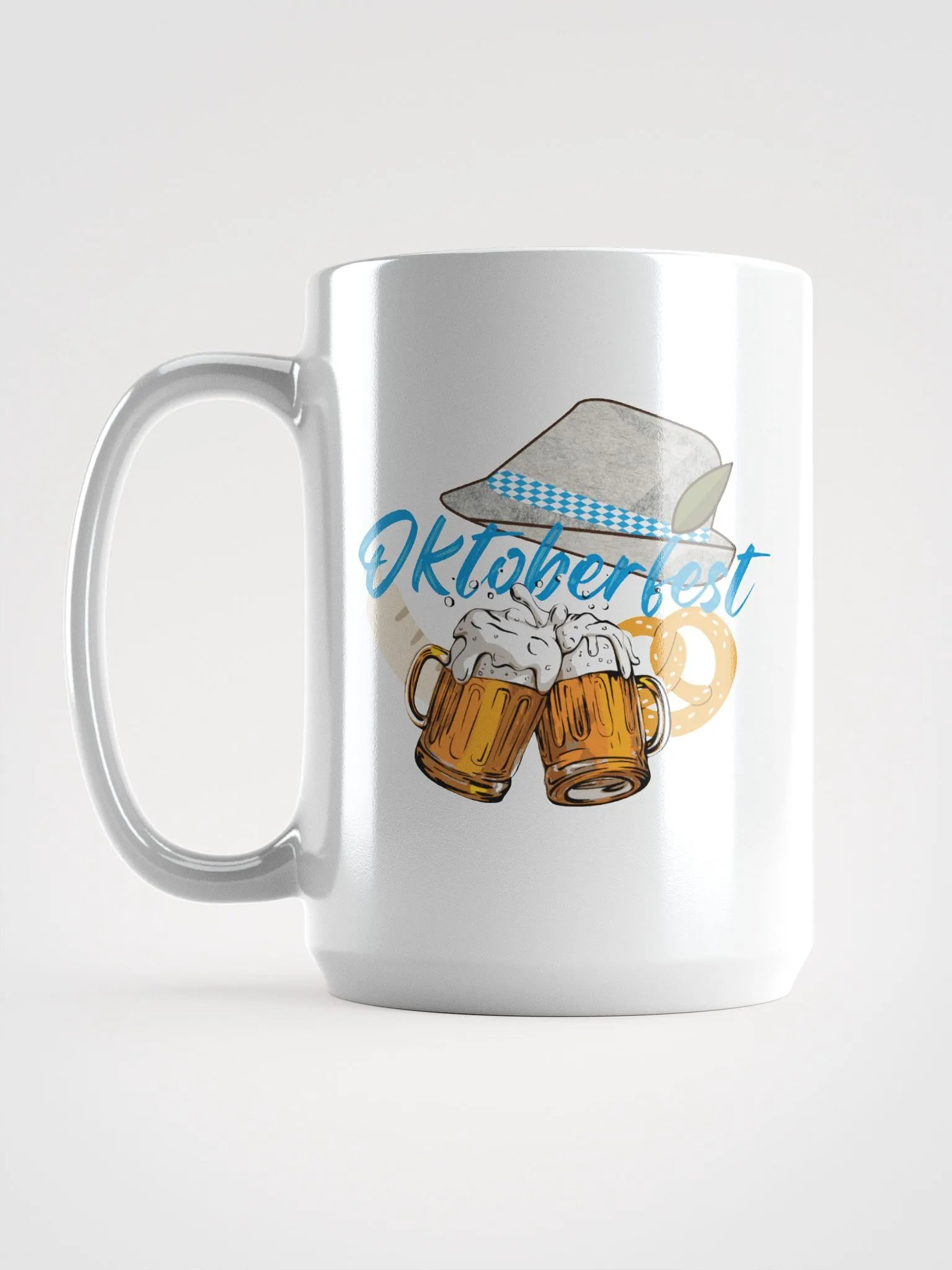 Oktoberfest Tasse Tasse – Aufschrift Blau-Grau product image (6)