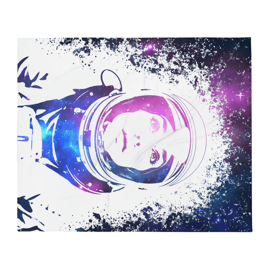 Cosmic Explorer Throw Blanket product image (1)