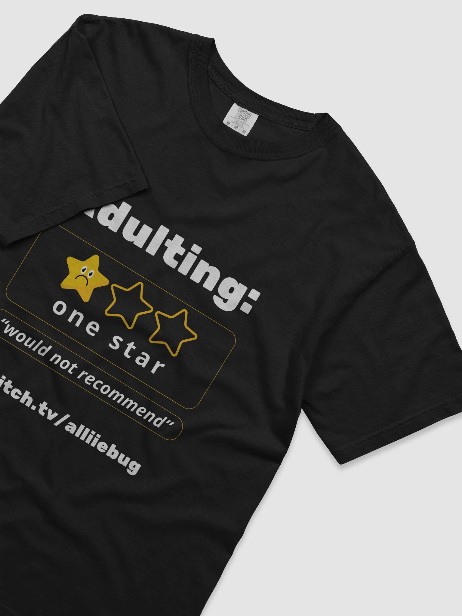 Adulting: 1 Star Tee product image (5)