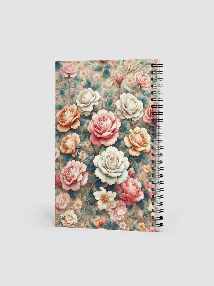Royal Floral Spiral Notebook product image (2)