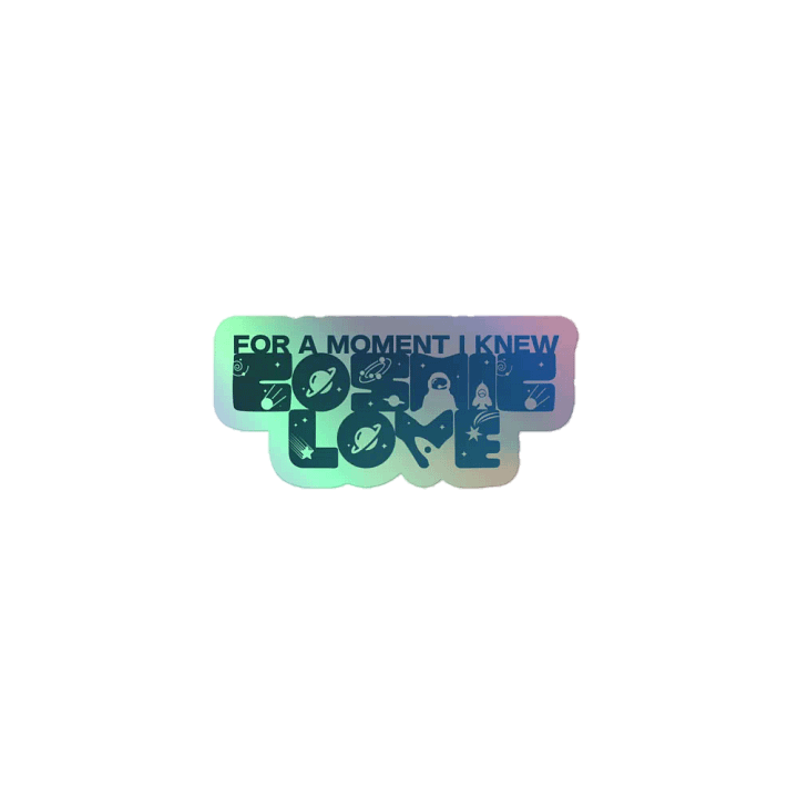 Cosmic Love - Holo Sticker product image (1)