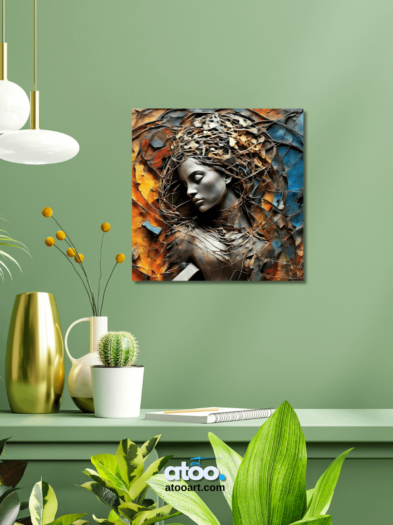 Be Free to Yourself | Silent Resistance | Canvas Painting product image (3)