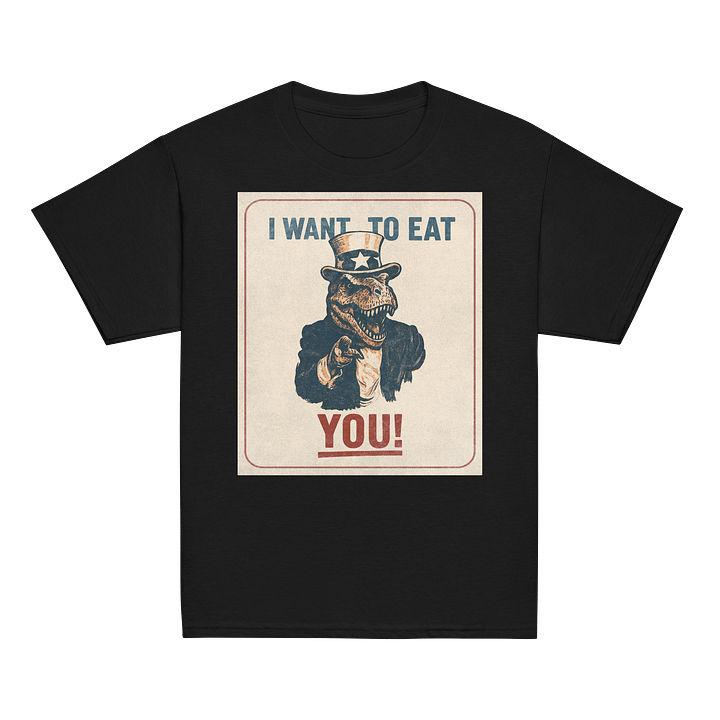 Uncle Sam T. Rex Poster Funny Dinosaur Shirt product image (2)