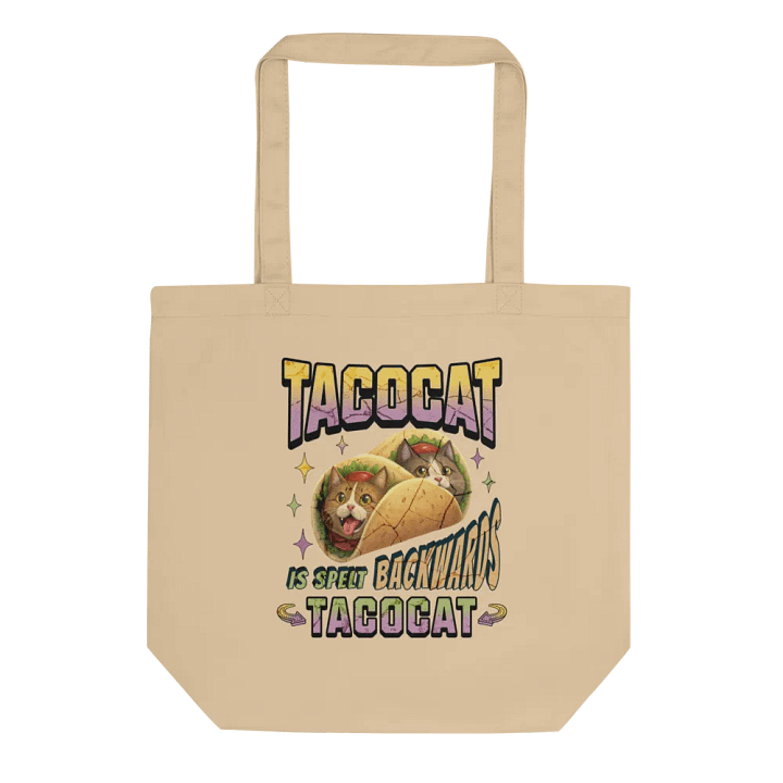 TACOCAT Tote: Playful Palindrome product image (1)