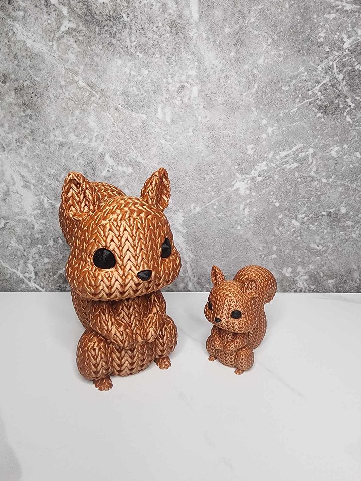 "Knitted" Squirrel product image (1)
