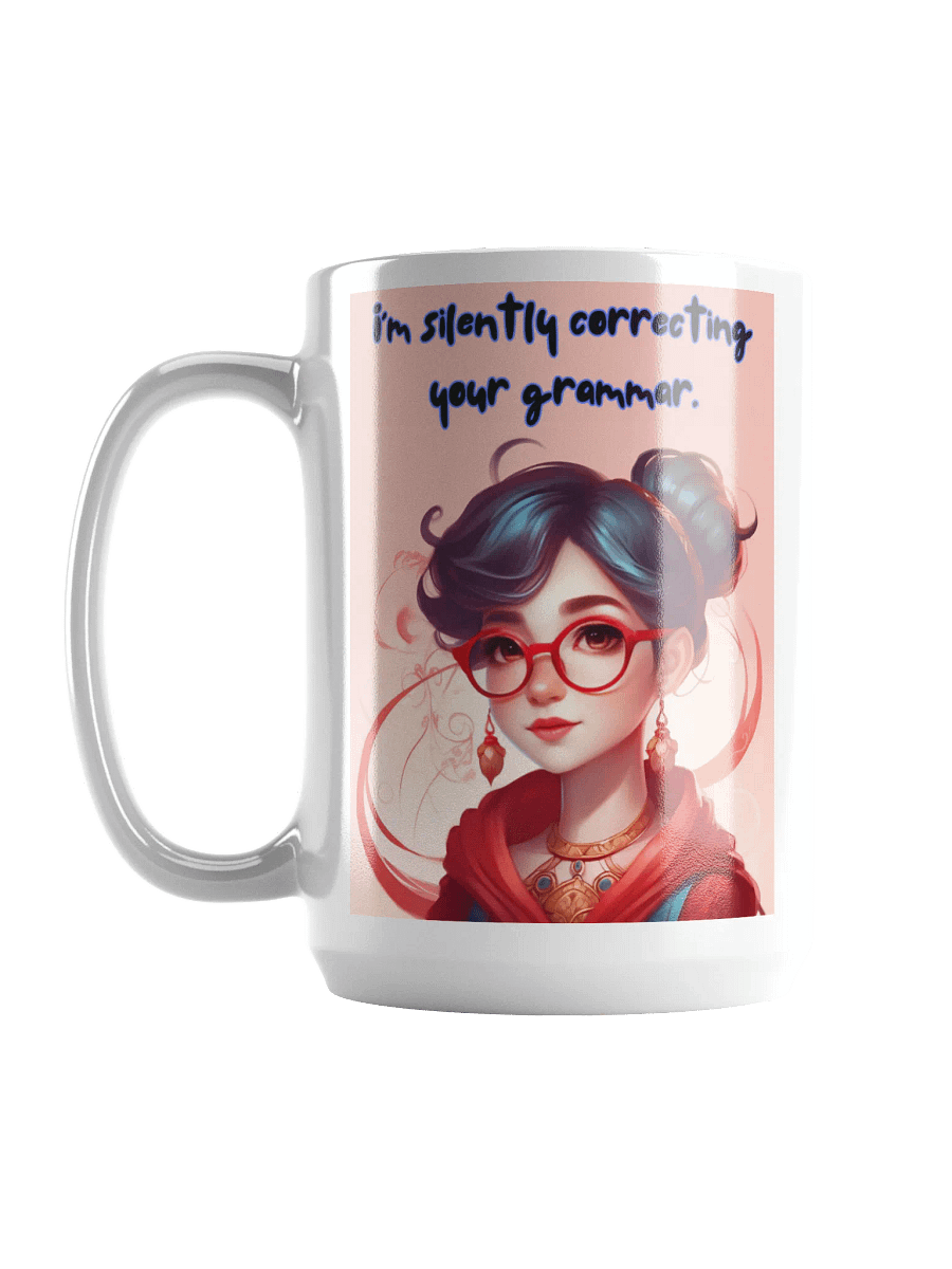 Silent Grammar Corrector Mug product image (6)