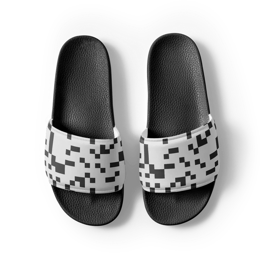 Pixelated Maze Women's Slides product image (7)