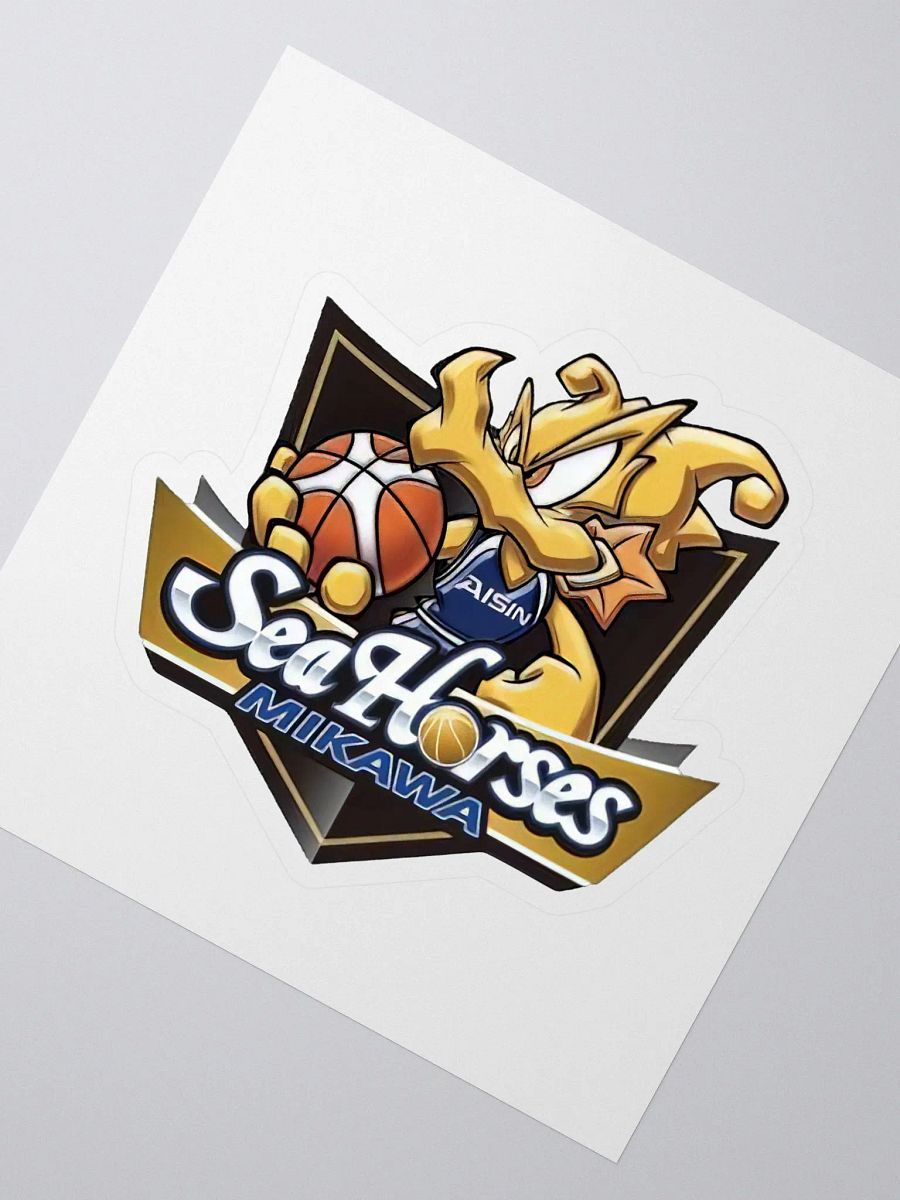 Kiss Cut Stickers SeaHorses Mikawa Crest/Logo product image (2)