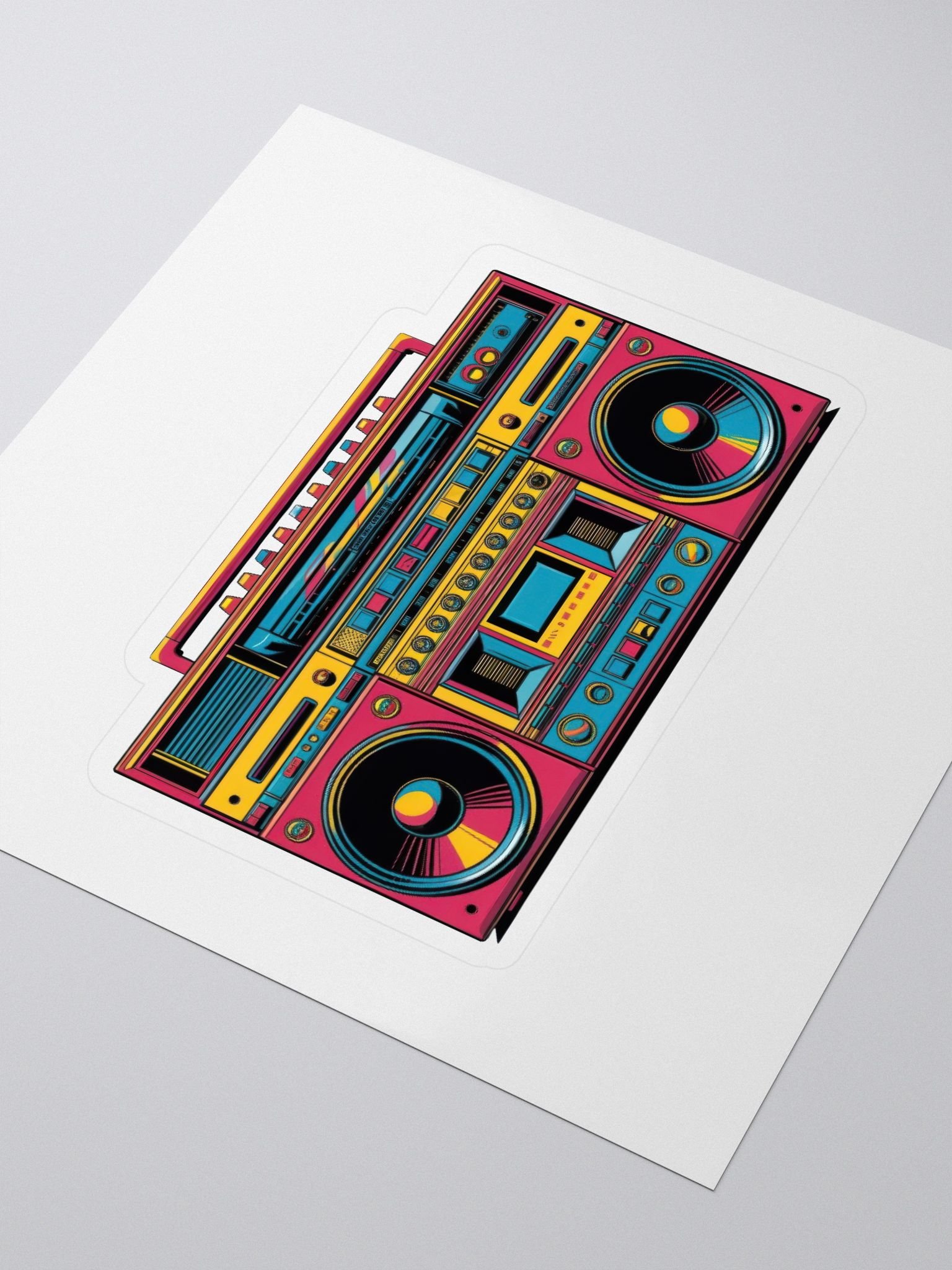 Retro Boombox Vibes Sticker Pack product image (3)