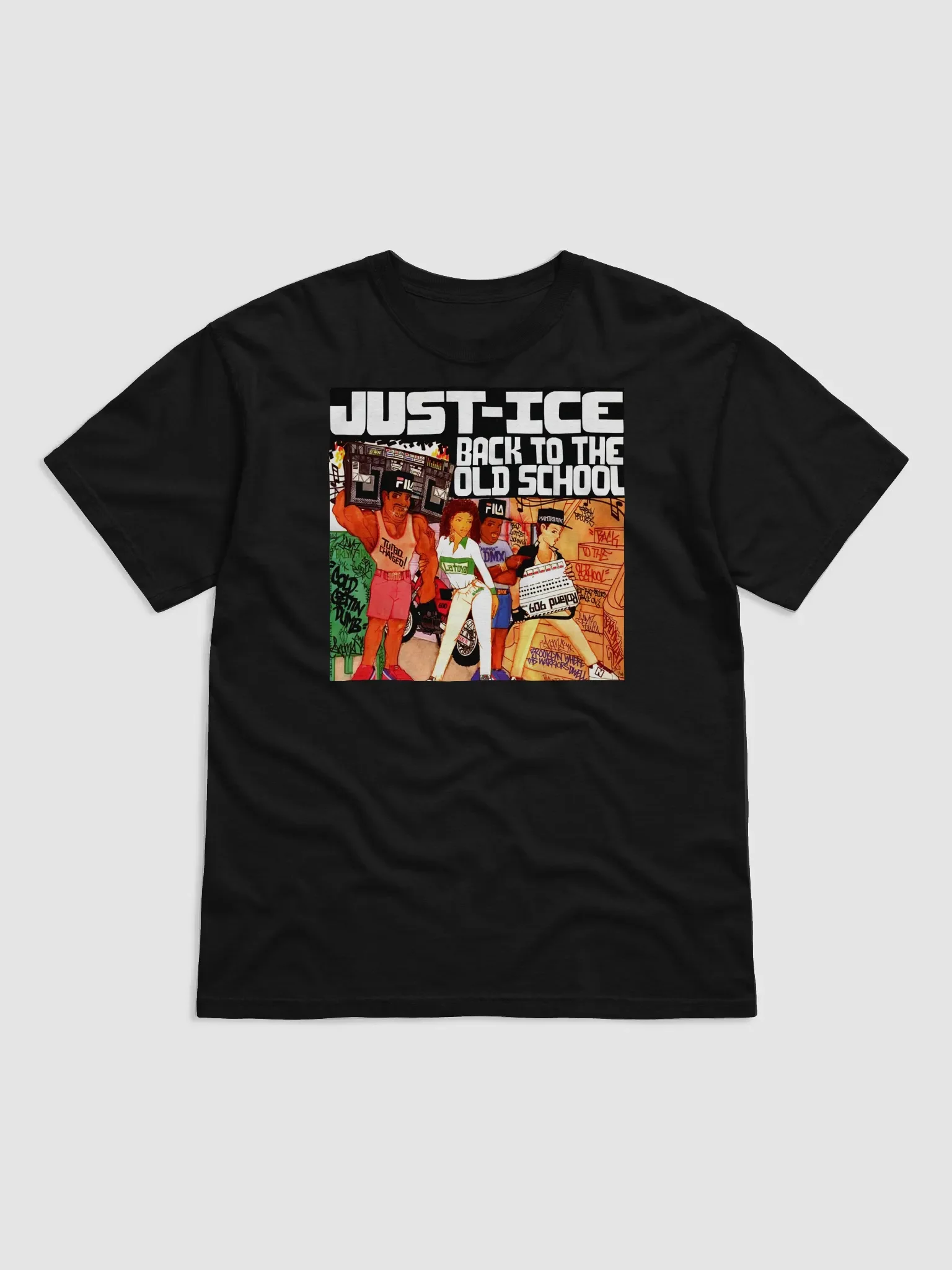 JUST-ICE: BACK TO THE OLD SCHOOL TEE product image (1)
