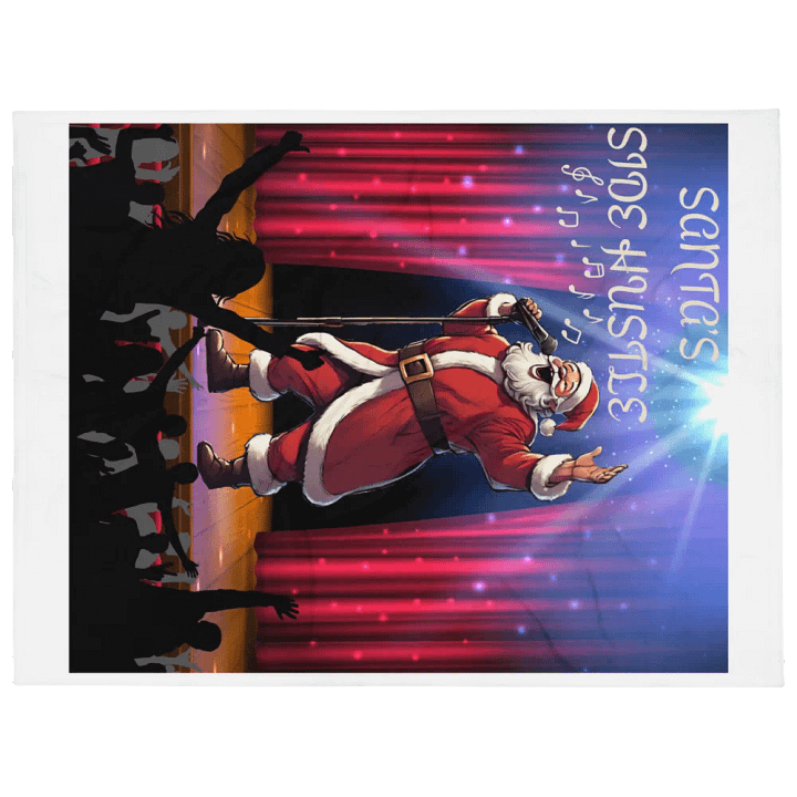 Side Hustle Santa Blanket product image (1)