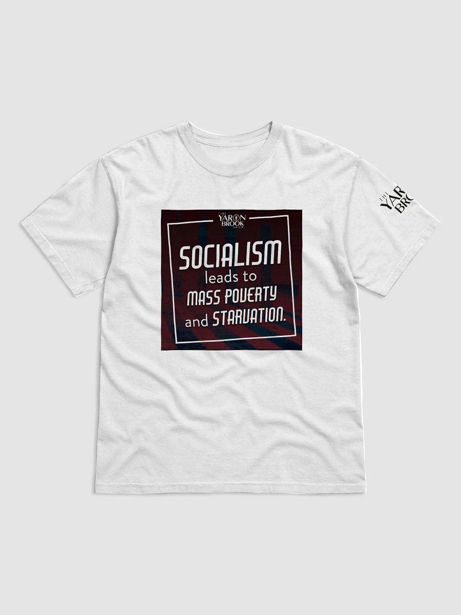 YBS Socialism vs. Prosperity Graphic Tee (White) product image (3)