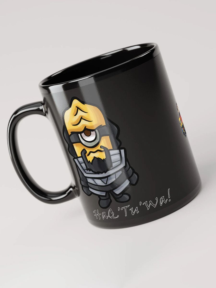 HaQ'Tu'Wa! Black Glossy Mug product image (3)
