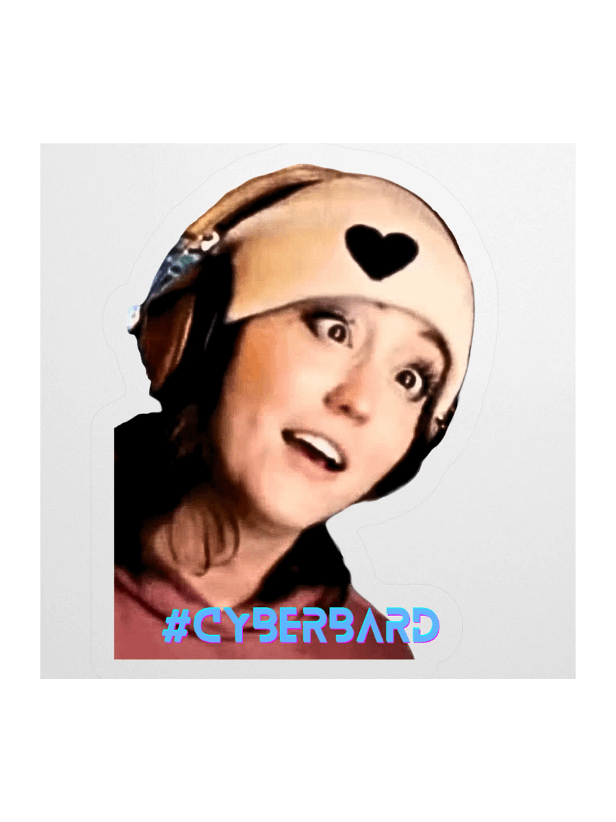 Crrissa - Cyberbard - Sticker product image (1)