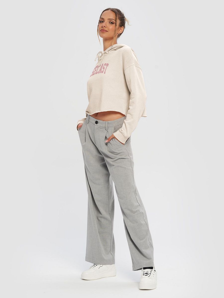 College Block Cropped Hoodie product image (5)