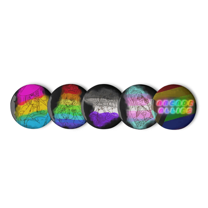Allies Pride Buttons product image (3)