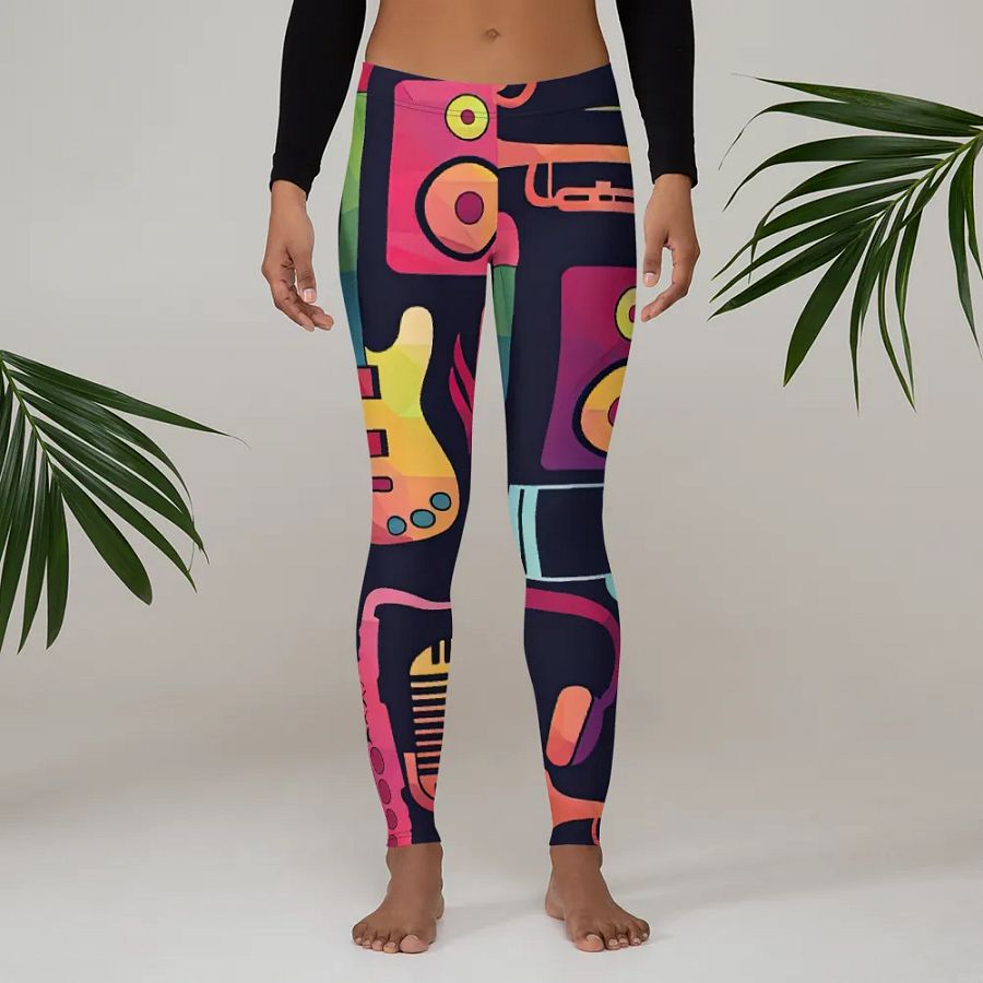 Musical Melody All-Over Leggings product image (3)