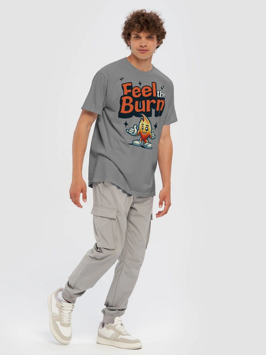 Feel the Burn Flame Graphic Tee product image (56)
