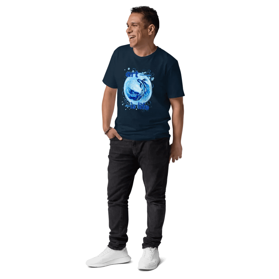 Aquatic Artistry Organic T-Shirt product image (226)