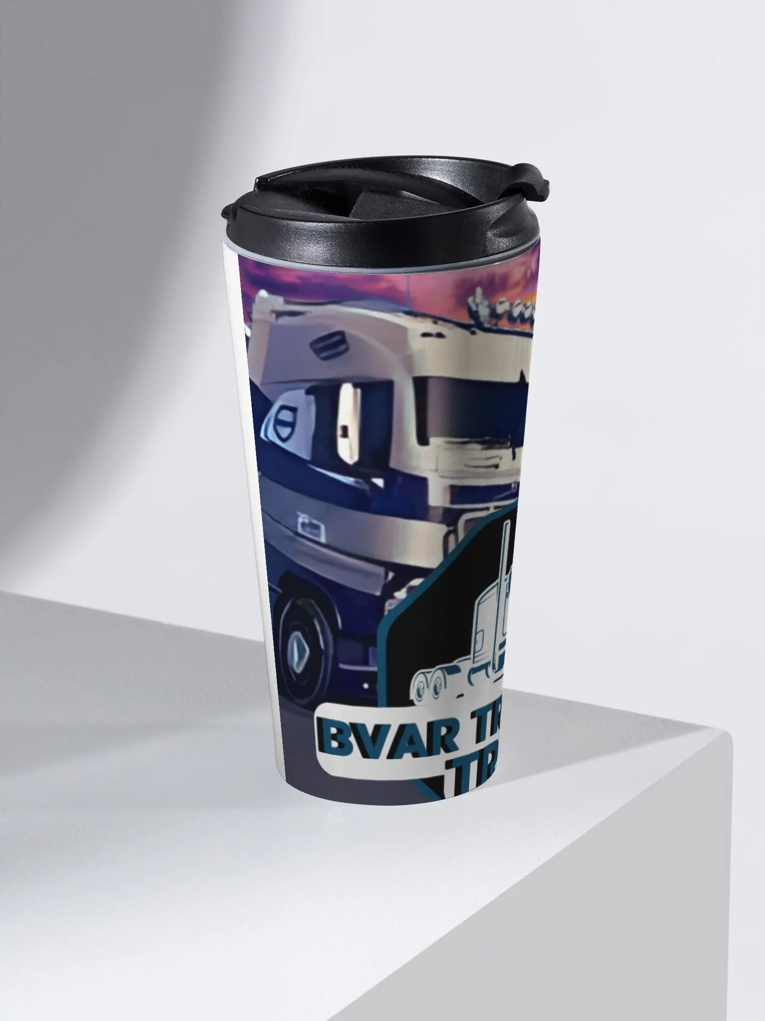 BVAR TRUCKING TR92 Stainless Steel Travel Mug product image (2)