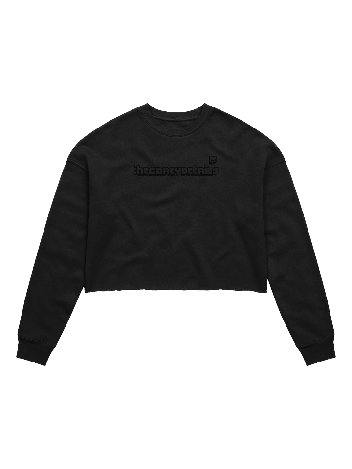 TTV Black - Bella+Canvas Women's Fleece Crop Sweatshirt product image (1)