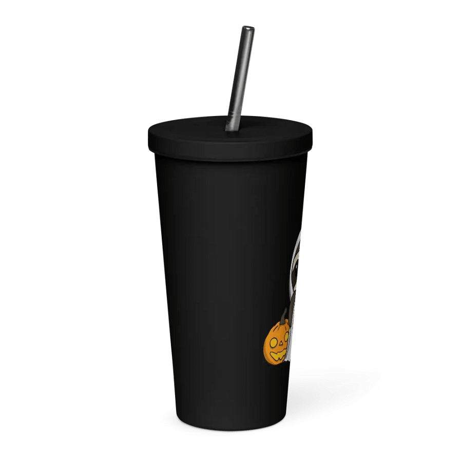 Insulated Tumbler with a Straw - Ghost product image (8)