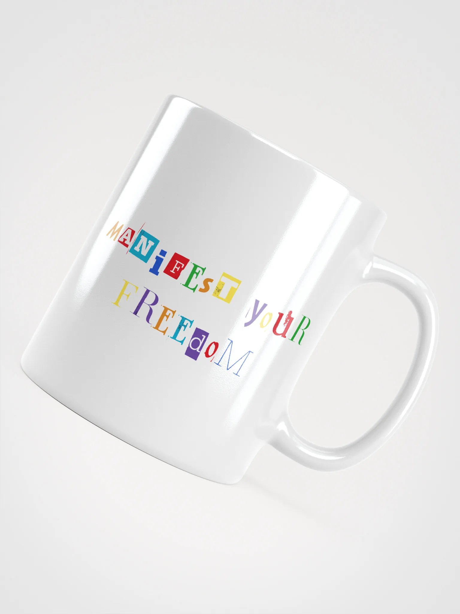 Head in the Clouds Glossy White Mug product image (11)