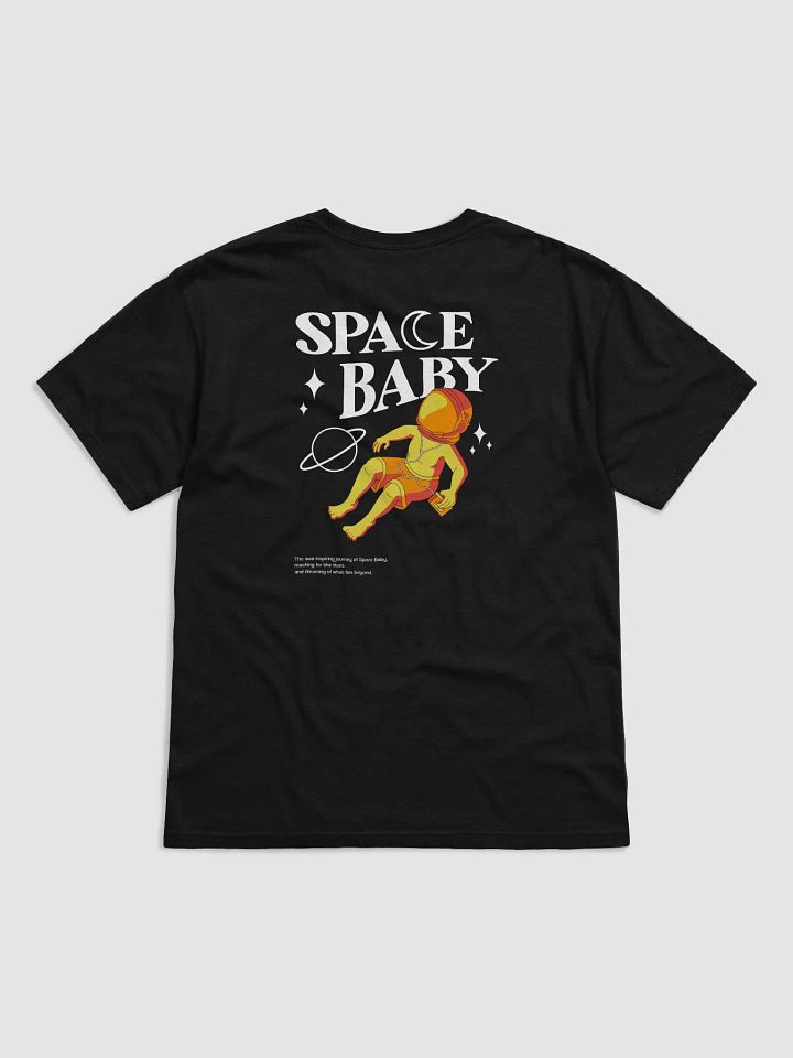 Cosmic Dreams: Space Baby Tee (100% Cotton) product image (2)