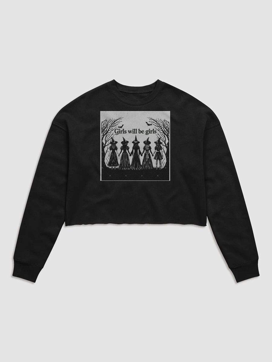 Girls will be Girls cropped long sleeve product image (1)