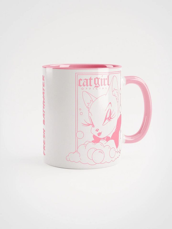 Cat Girl Bathwater Mug (PINK, Limited) product image (1)