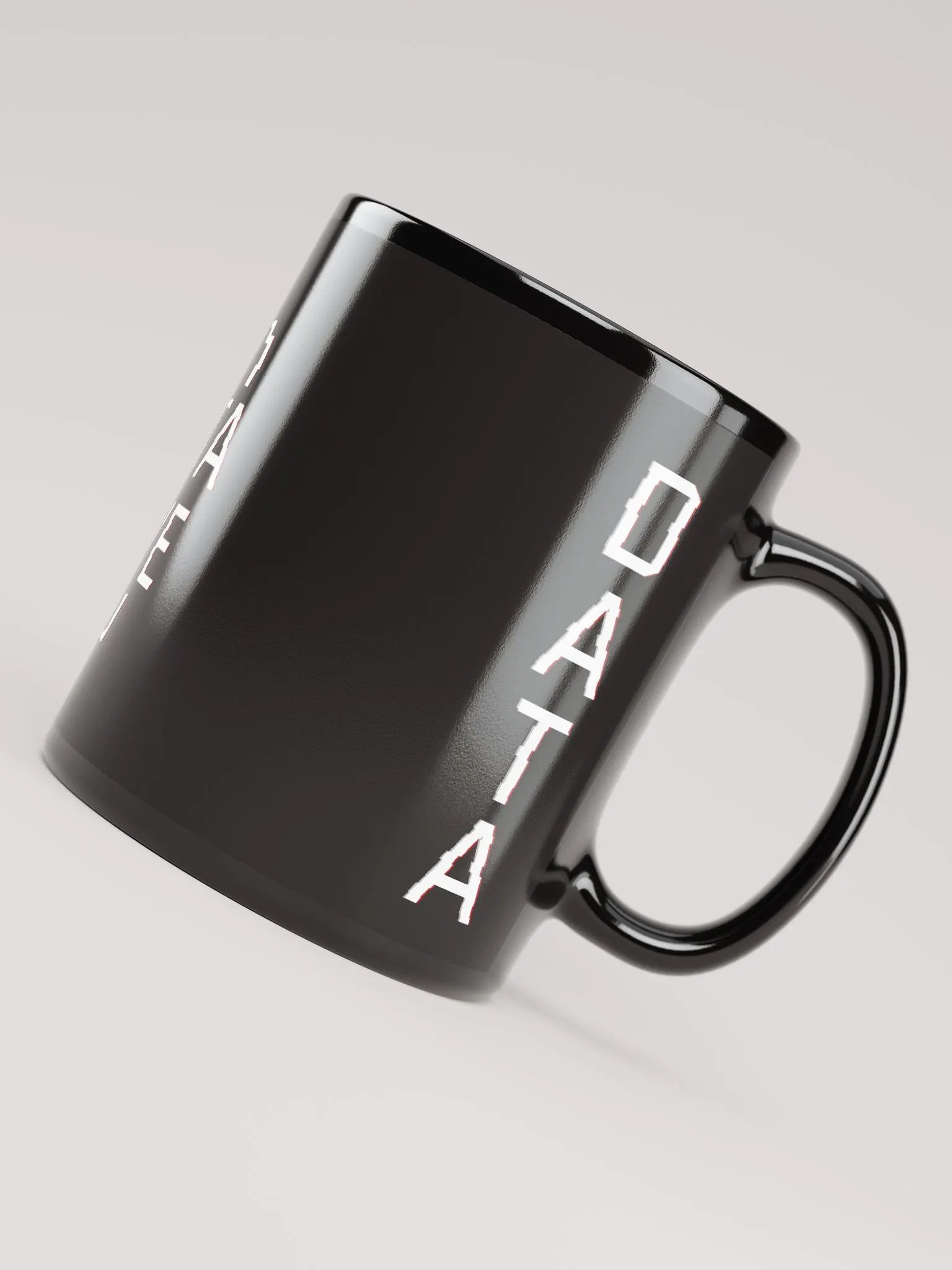 Data Dive Black Glossy Mug product image (5)