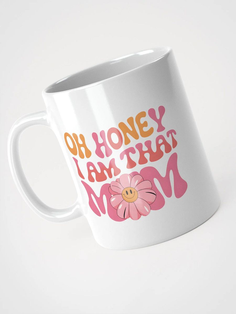 Retro Mom Smiley Flower Mug product image (8)