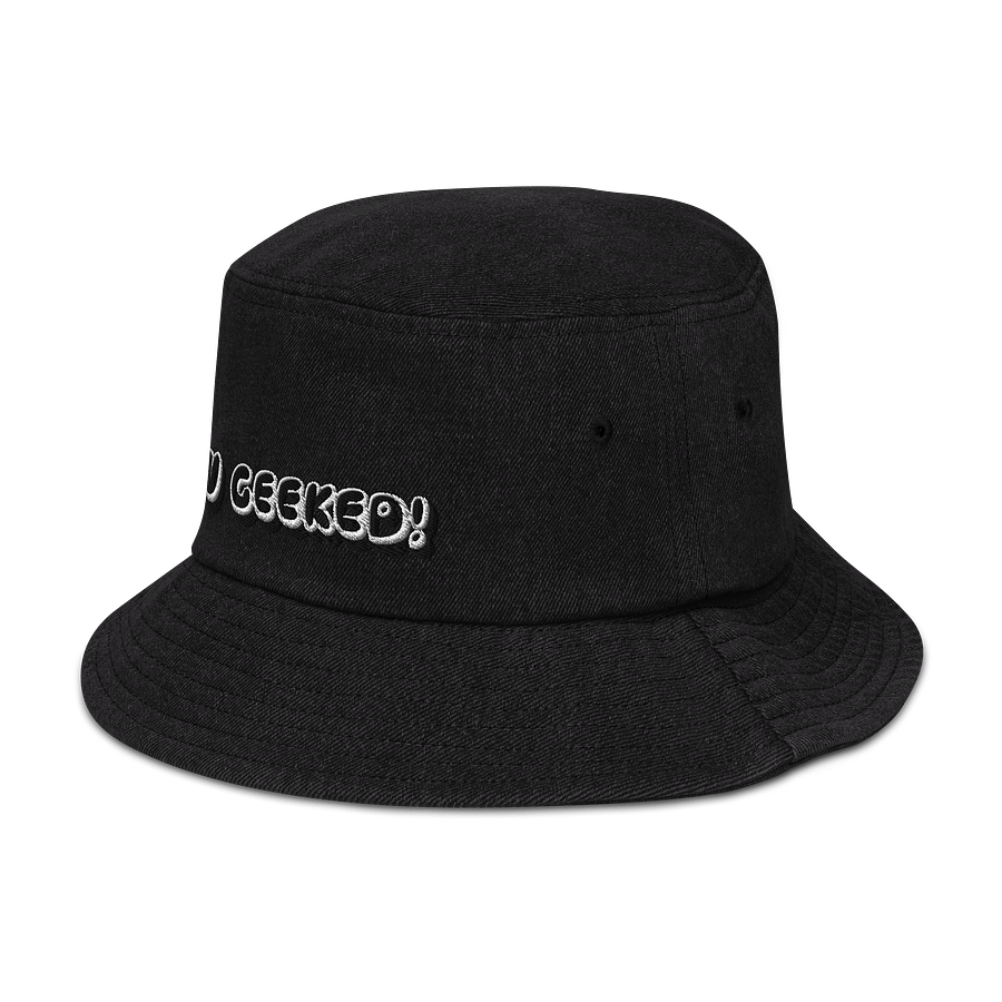 Bubble Geeked Denim Bucket Hat product image (4)